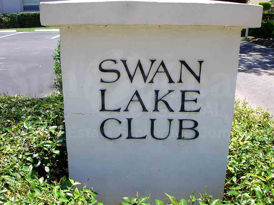 Swan Lake Club Signage